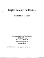 Eagles Perched on Cactus