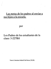 Las Metas de los Padres